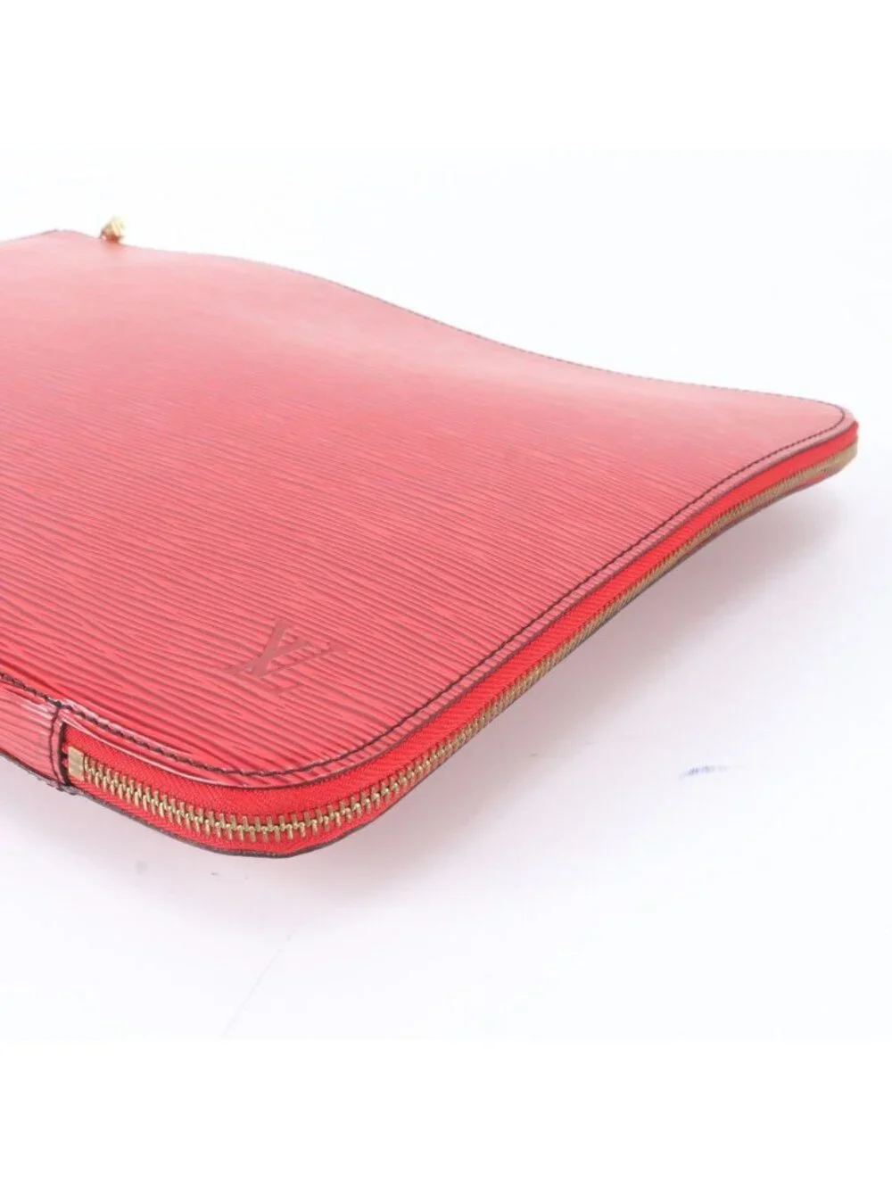 Louis Vuitton Epi Poche Document Leather Clutch Pouch Business